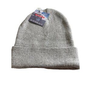 Winterlace Winter Roll Cuff Beanie Unisex Gray Size OS